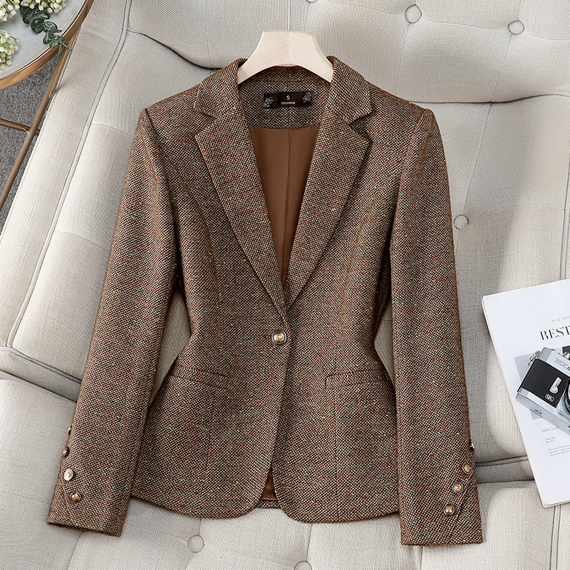 Women Formal Wear Blazers - Office Ladies Blazer Women Jacket Long