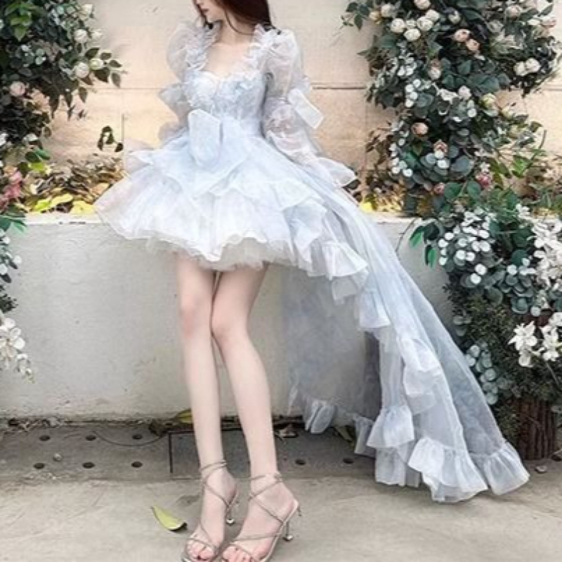 Sweet Lolita French Puff Sleev - огляд і ціна Women Formal Wear For Graduation
