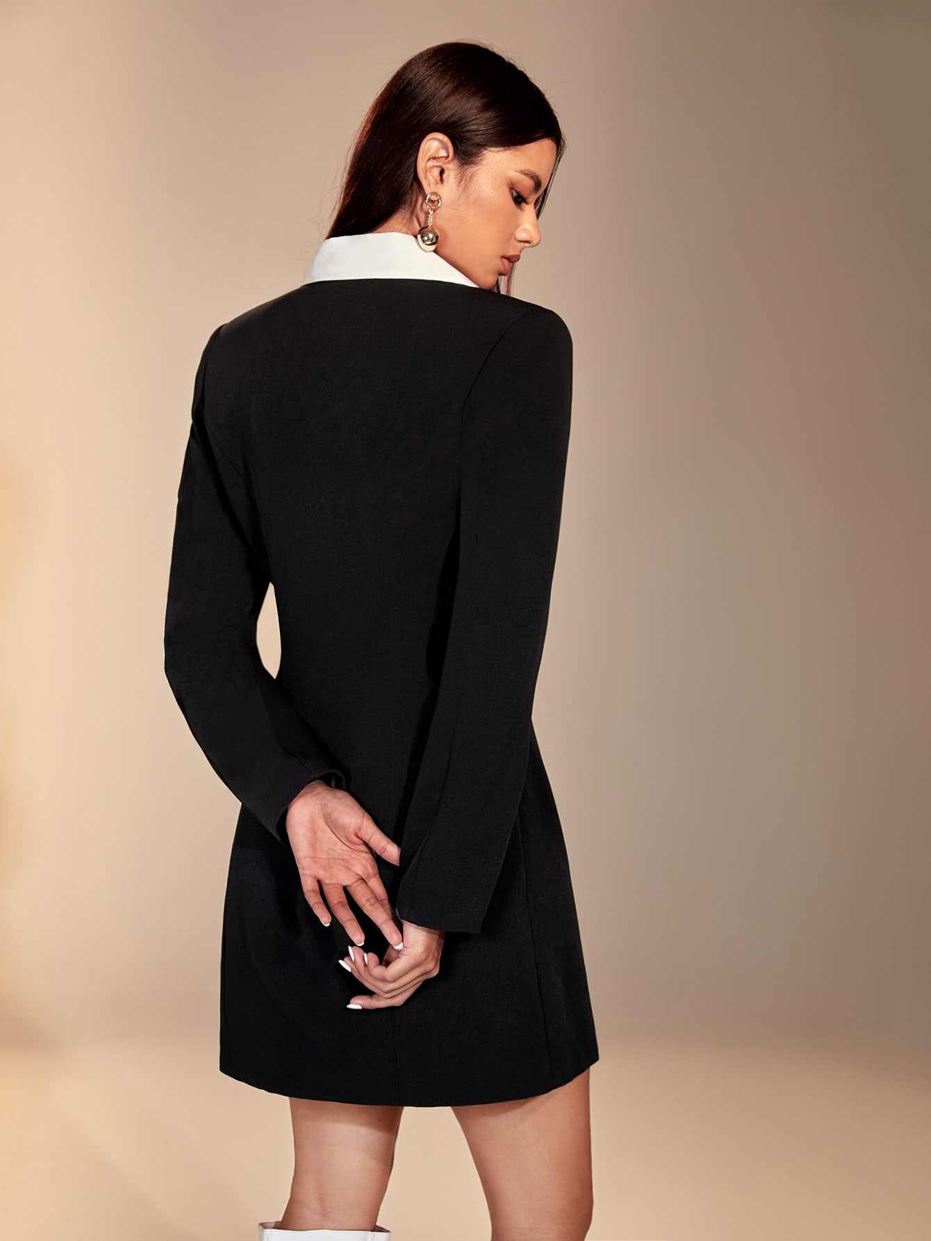 Color Matching Women Blazer Dr - огляд і ціна Women Formal Wear For Graduation
