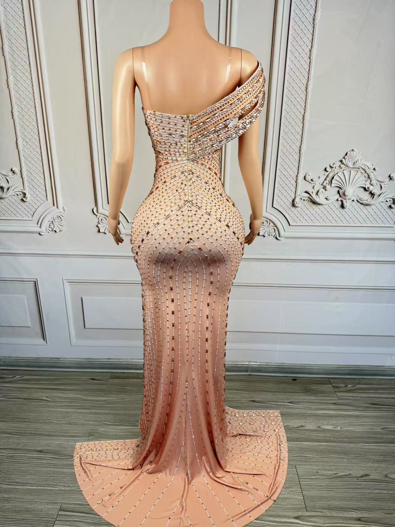 Xiangbin Sparkly Crystals Form - огляд і ціна Women Formal Wear For Graduation