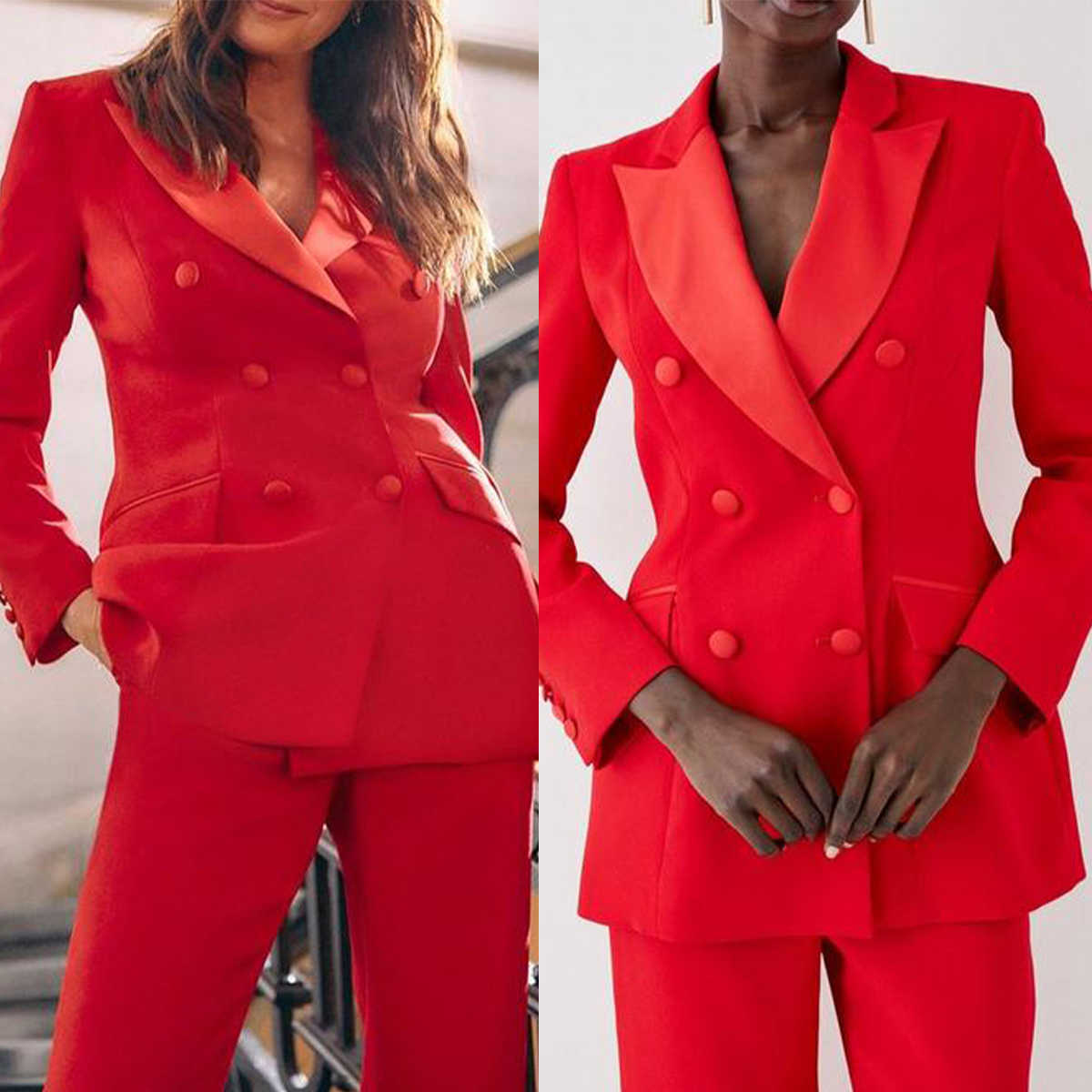Formal Red Women Pants Suits C - огляд і ціна Women Formal Wear For Graduation