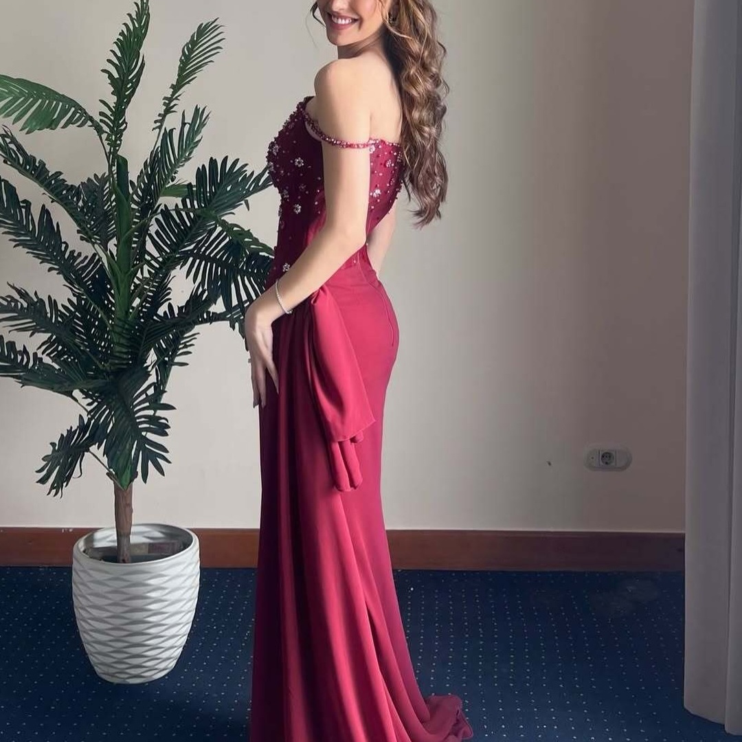 Bella Customized Satin Off-the - огляд і ціна Women Formal Wear For Graduation