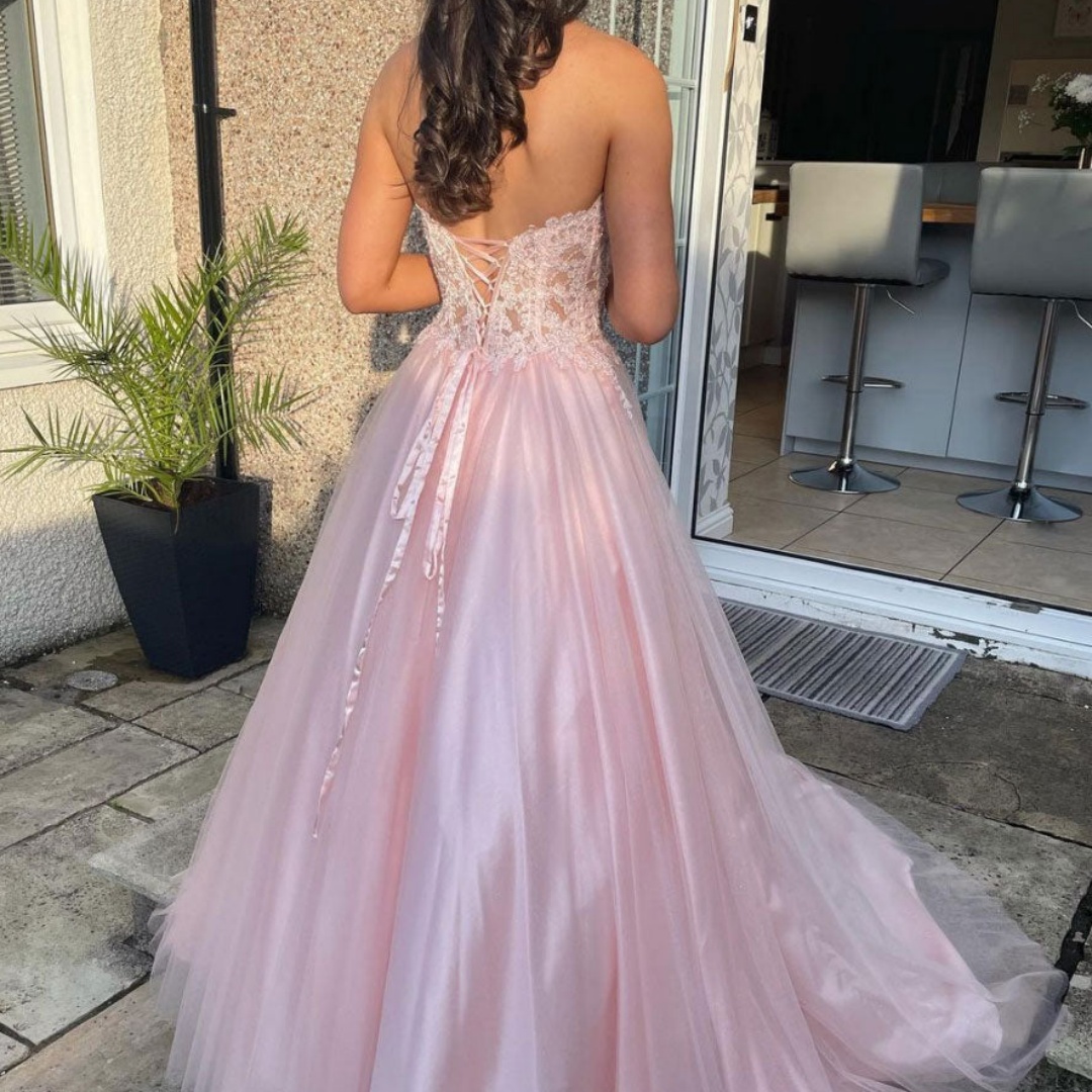 Bella Customized Pink Straples - огляд і ціна Women Formal Wear For Graduation