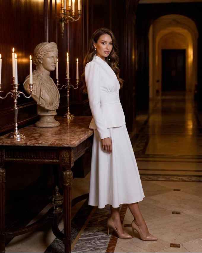 Elegant Two Piece Women Suit S - огляд і ціна Women Formal Wear Blazer Set