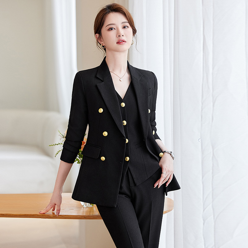 Navy Blue Suit Set for Women,  - огляд і ціна Women Formal Wear Blazer Set