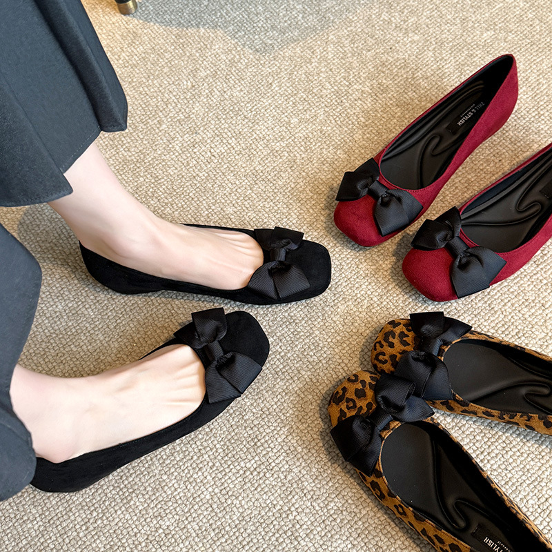 Multi-Color Suede Ballet Flats - огляд і ціна Women Formal Wear With Shoes