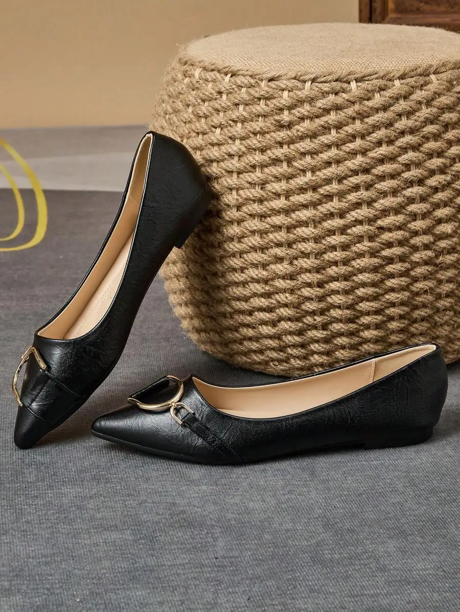 Elegant Women’s Black Pointed  - огляд і ціна Women Formal Wear With Shoes
