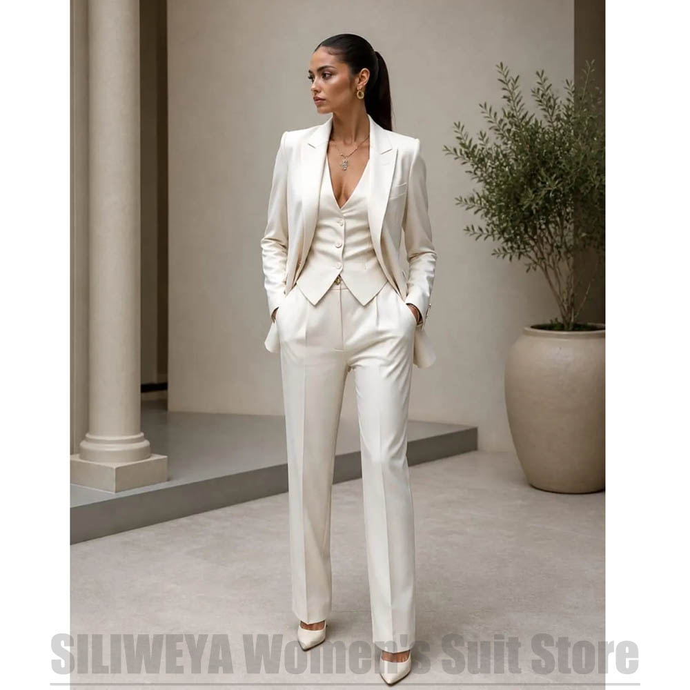 Women 3 Piece Suit Set Blazer  - огляд і ціна Women Formal Wear Blazer Set